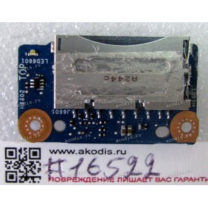 CardReader board Asus UX52VS (p/n 60-NTDCR1000, 69N0NPC10C01, 90R-NTDCR1000Y)