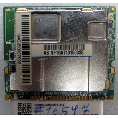 TV-tuner Mini PCI card Asus A7TB Avermedia m104-d (p/n: 04G250027002)