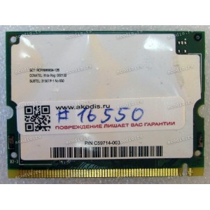 WLAN mini PCI U.FL card Intel 2200BG 802.11b/g Sony PCG-TR5AP, VGN-A250, VGN-S260, Acer TravelMate 4050, 4100, 8100, 8101, Samsung NP-R50 (p/n C55372-009, 000E354F6B83, C72983-003, C67261-006, C65558-011) Antenna connector U.FL