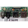 USB & Audio board Asus K43SJ, K43SM, K43SV (p/n: 90R-N3UIO1000U REV 3.0) 