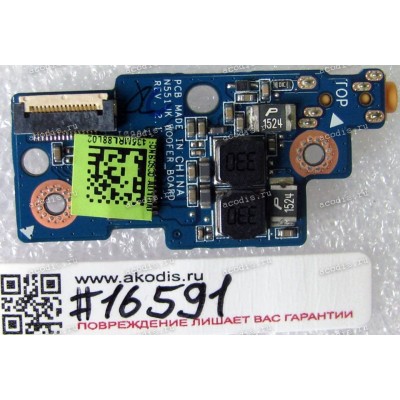 Woofer board Asus N551JK (p/n 90NB05T1-R10020) REV 2.1