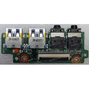 USB & Audio board Asus N56VJ, N56VB (p/n 90NB0030-R10060 REV 2.3)