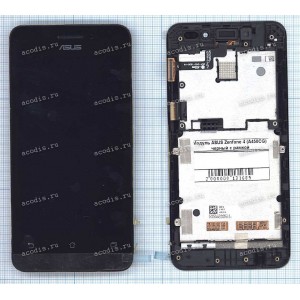 4.5 inch ASUS A450CG (Zenfone 4) (LCD+тач) черный с рамкой 800x480 LED разбор / original 4.5 inch ASUS A450CG (Zenfone 4) (LCD+тач) черный с рамкой 800x480 LED разбор / original