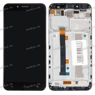 5.5 inch ASUS ZC553KL (Zenfone 3 MAX) (LCD+тач) черный с рамкой 1920x1080 LED  разбор / оригинал