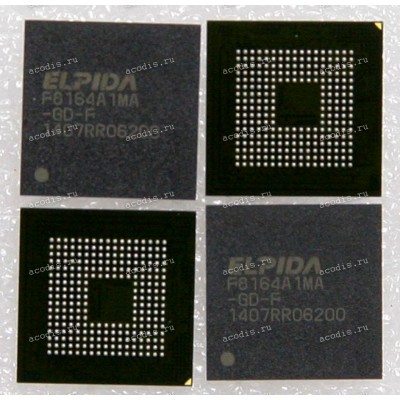 Микросхема Elpida ED F8164A1MA-GD-F LPDDR3 4G*2 1.8V/1.2V FBGA-253 (Asus p/n: 03009-00010600) NEW original