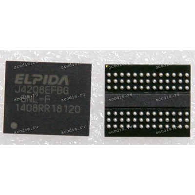Микросхема Elpida ED J4208EFBG-GNL-F DDR3LRS 1600 512*8 1.35 FBGA78 (Asus p/n: 03006-00011700) NEW original