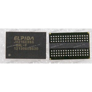 Микросхема Elpida ED J4216EBBG-GNL-F DDR3LRS 1600 256M*16 FBGA-96 (Asus p/n: 03006-00051300) NEW original
