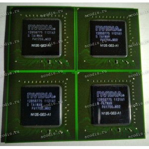 Микросхема nVidia N12E-GE2-A1 FCBGA1005 GPU NVIDIA GeForce G555M (Asus p/n: 02G190018808) NEW original datecode 1121A1