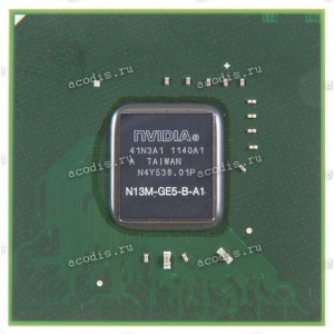Микросхема nVidia N13M-GE5-B-A1 FCBGA973 = NVIDIA GeForce GT610M (Asus p/n: 02004-00060800) NEW original datecode 1140A1