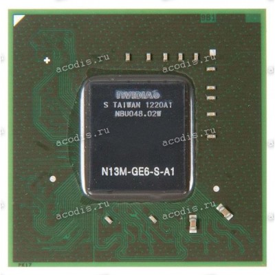 Микросхема nVidia N13M-GE6-S-A1 FCBGA533 = NVIDIA GeForce GT610M (Asus p/n: 02004-00061400) NEW original datecode 1220A1