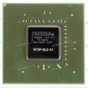 Микросхема nVidia N13P-GL2-A1 FCBGA973 (Asus p/n: 02004-00090500) NEW original datecode 1201A1 Микросхема nVidia N13P-GL2-A1 FCBGA973 (Asus p/n: 02004-00090500) NEW original datecode 1201A1