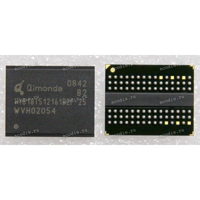 Микросхема Qimonda HYB18T512161B2F-25 DDR2 32M*16-2.5 1.8V P-TFBGA84 (Asus p/n: 03G15133F211) NEW original