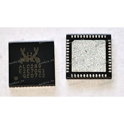 Микросхема RealTek ALC269Q-VC2-GR, ALC269Q-VC3-GR QFN-48 BYD/11208230-00 AUDIO CODEC (Asus p/n: 02043-00400000, 06103-00460000) NEW original
