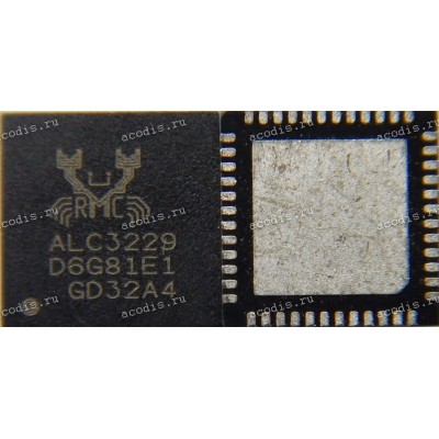 Микросхема RealTek ALC3229-CG MQFN-48 (Asus p/n: 02043-00280000) NEW original