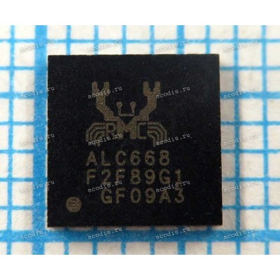 Микросхема RealTek ALC668-CG MQFN-48 (Asus p/n: 02043-00390000, 02043-00390100) NEW original