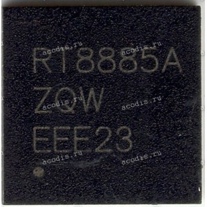 Микросхема RichTek RT8885AZQW PWM CONTROLLER (Asus p/n: 06095-00120000) NEW original