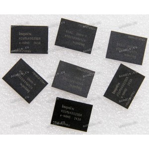Микросхема SKhynix H26M64002DQR 32GB 64Gb MLCx4 NAND FLASH 12*16-TFBGA169 (Asus p/n: 03100-00021000) eMMC NAND Flash NEW original
