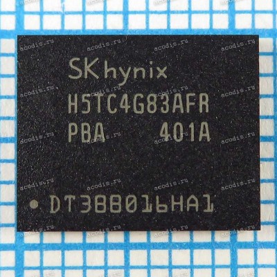 Микросхема SKhynix H5TC4G83AFR-PBA DDR3L 1600 512M*8 1.35V FBGA78 (Asus p/n: 03006-00011600) NEW original