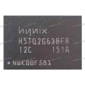 Микросхема SKhynix H5TQ2G63BFR-12C DDRIII 128*16-1.2 1.5V FBGA-96 (Asus p/n: 03G151738110) NEW original