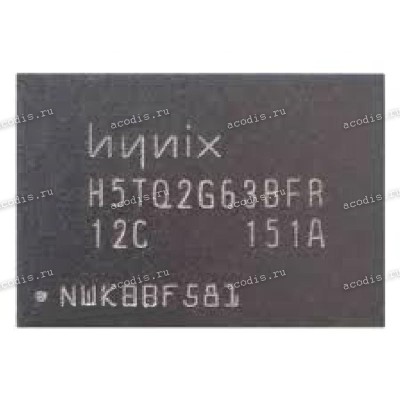 Микросхема SKhynix H5TQ2G63BFR-12C DDRIII 128*16-1.2 1.5V FBGA-96 (Asus p/n: 03G151738110) NEW original