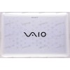 Верхняя крышка Sony VPC-W белая с рисунком (X25156701)