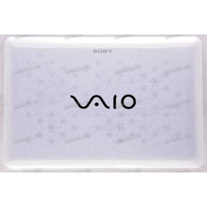 Верхняя крышка Sony VPC-W белая с рисунком (X25156701)