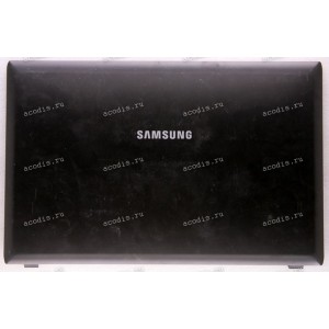 Верхняя крышка Samsung NP-R719 чёрная матовая (BA81-07419A, BA75-02320A)