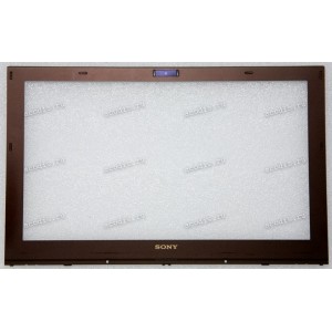 Верх. кр. рамка Sony VPCZ23P9R коричневая