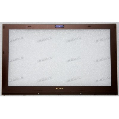 Верх. кр. рамка Sony VPCZ23P9R коричневая