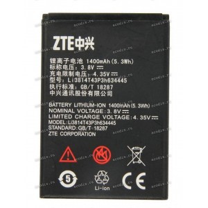 АКБ ZTE Blade A110 A112 L110 U900, V815W (3,8v 1400mAh 5,3Wh) Li3814T43P3h634445 new оrig