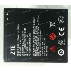 АКБ ZTE Blade A320, BA320, L7 (3,8v 2200mAh 8,36Wh) Li3822T43P3h716043, new оригинальный