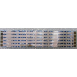 FFC шлейф 20 pin прямой, шаг 1.0 mm, длина 95 mm IO Lenovo B5400, M5400
