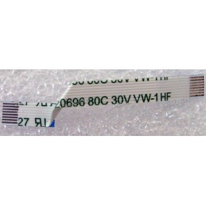 FFC шлейф 8 pin прямой, шаг 0.5 mm, длина 43 mm TouchPad Asus S451LA, S451LB, S451LN, K501UB, K501UQ, K501UW, K501UX (p/n 14010-00312200)