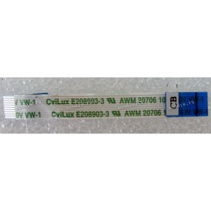 FFC шлейф 10 pin обратный, шаг 0.5 mm, длина 45 mm TouchPad Asus T300LA (p/n 14010-00104600)