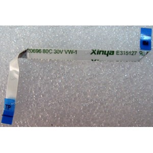 FFC шлейф 8 pin прямой, шаг 0.5 mm, длина 100 mm TouchPad Asus FX504GD, FX504GE, FX504GM, T100TA, T100TAF, T100TAL, T100TAM, T100TAR, T100TC, T101TA, U38DT, U38N, UX32A, UX32LA, UX32LN, UX32VD (p/n 14010-00043100)