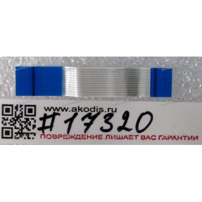 FFC шлейф 12 pin прямой, шаг 0.5 mm, длина 35 mm TouchPad Asus K72DR, K72DY, K72F, K72JK, K72JR, K72JT, K72JU, U53F, U53JC, UL50A, UL50AG, UL50AT, UL50VF, UL50VG, UL50VS, UL50VT (p/n 14G12403012D)