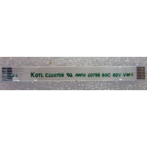 FFC шлейф 8 pin прямой, шаг 0.5 mm, длина 44 mm TouchPad Asus K501LB, K501LX, K501UB, K501UQ, K501UW, K501UX (p/n 14010-00363900)
