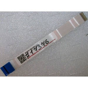 FFC шлейф 20 pin обратный, шаг 0.5 mm, длина 107 mm TouchPad Asus F82Q (p/n 14G124100205)