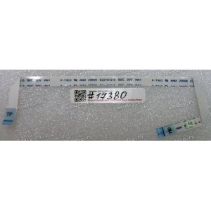 FFC шлейф 12 pin обратный, шаг 0.5 mm, длина 187 mm TouchPad Asus K52JR (p/n 14G124180122)