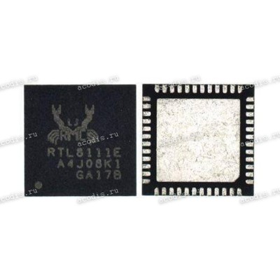 Микросхема RealTek RTL8111E, RTL8111EPH, RTL8111E-VL-CG QFN-48 (Asus p/n: 02G611231202) NEW original