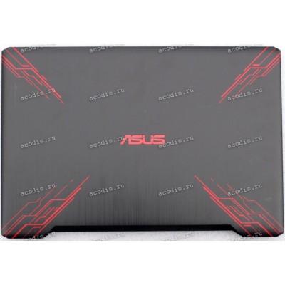 Верхняя крышка Asus FX570UD чёрно-красная (3NXKILAJN20)