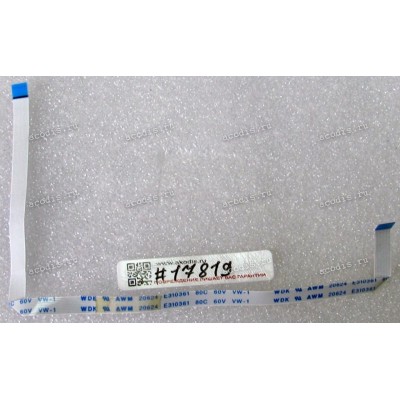 FFC шлейф 10 pin прямой, шаг 0.5 mm, длина 220 mm IO Asus LCD Monitor VW197D, VW197DR (p/n 14004-01310100)