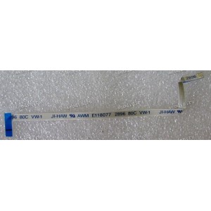 FFC шлейф 6 pin прямой, шаг 0.5 mm, длина 125 mm Fingerprint Asus U35F, U35JC, UL30A, UL30JT, UL30VT (p/n 14G124130062)