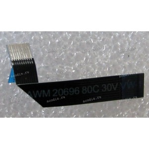 FFC шлейф 10 pin прямой, шаг 0.5 mm, длина 45 mm Power BD Asus TX300CA (p/n 14010-00102700)