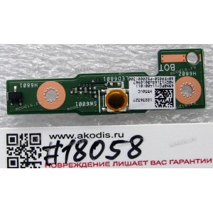 Power Button board Asus X550VC (p/n 90NB00S0-R10040) REV3.0