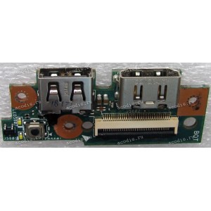 USB & HDMI board Asus U47VC (p/n: 90R-NFOMA1000Y) REV2.1