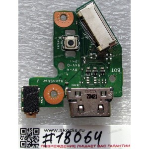 VGA & WOOFER board Asus N56DP (p/n: 90R-NQOIO1000U) REV2.0