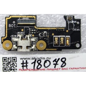 MicroUSB Asus ZenFone 5 A502CG (T00K) (p/n 90AZ00S0-R10010) REV1.0