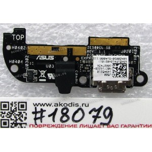 MicroUSB Asus ZenFone 2 ZE500CL (Z00D) (p/n 90AZ00D0-R10000) REV1.1