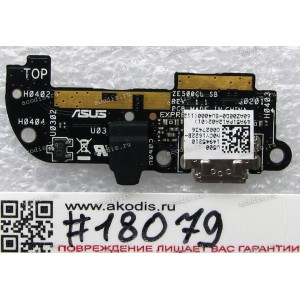 MicroUSB Asus ZenFone 2 ZE500CL (Z00D) (p/n 90AZ00D0-R10000) REV1.1 MicroUSB Asus ZenFone 2 ZE500CL (Z00D) (p/n 90AZ00D0-R10000) REV1.1